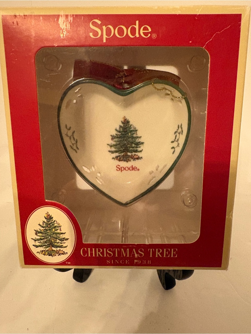 SPODE, Christmas tree ornament, NIB